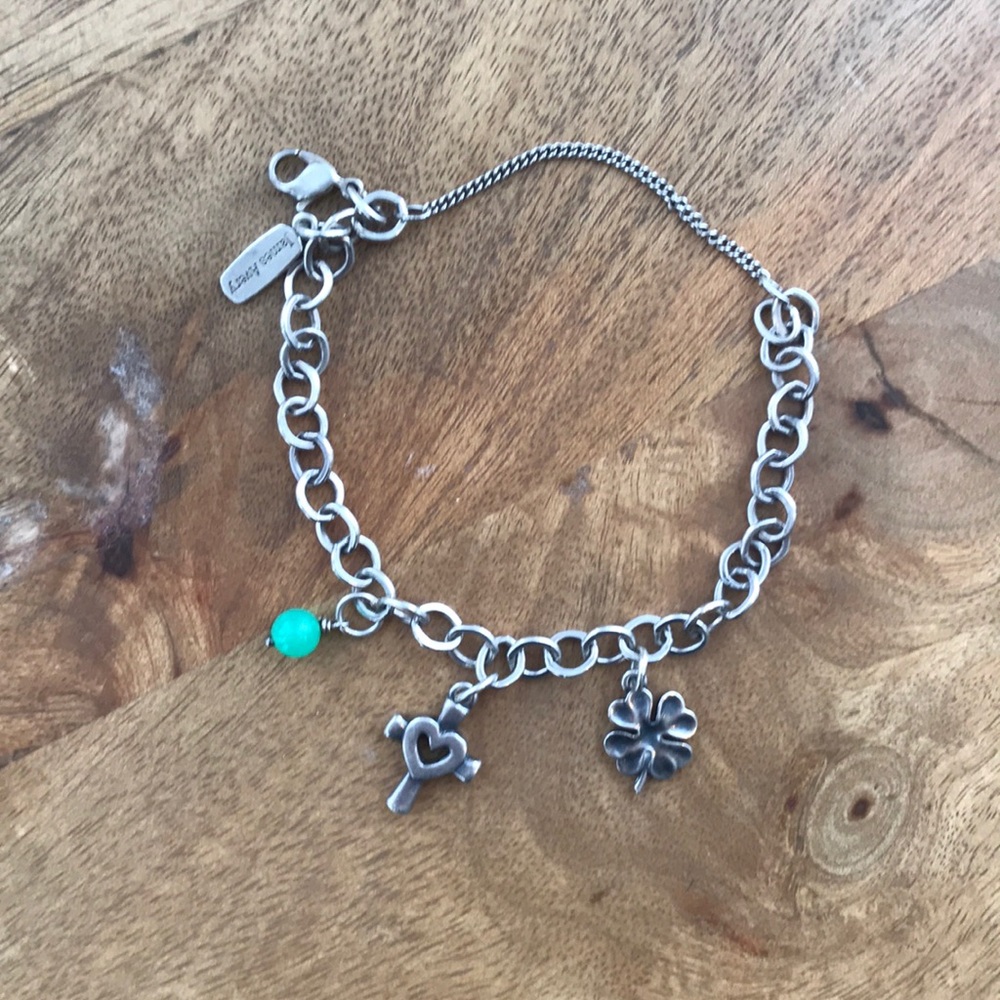 James Avery Charm bracelet with 3 charms!